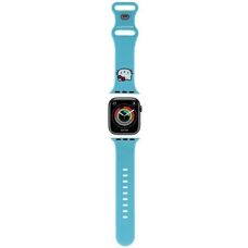 Hello Kitty Apple Watch Armband - Blau Silikon Series 1-8