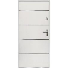 Vente-unique Naxara Steel & Glass Door - Security & Style