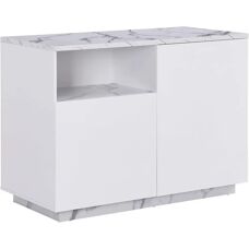 Wyspa kuchenna Corelina biała - Nowoczesna, Trwała, Ekskluzywna