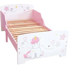Lit MDF Licorne FUNHOUSE - Enfant 144x77x59 cm - Publicité