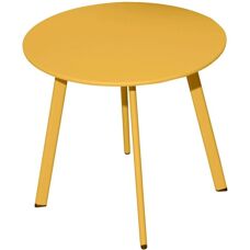 Proloisirs Table de jardin en acier miel - Table basse - Publicité