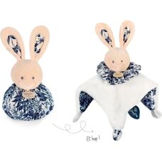 Doudou et Compagnie Beige Konijn 3-in-1 Slaap Speelgoed