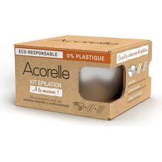 Kit Écologique d'Épilation à la Maison - Cire Royal - 3 Outils - Publicité