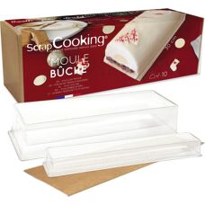 Stampo tronco di Natale ScrapCooking - Inserto Trasparente