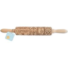 Scrapcooking Modello 39cm Rotella di legno per pasticceria