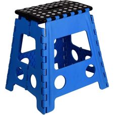 Venteo Tabouret pliant grand modèle - Supporte 150kg - Publicité