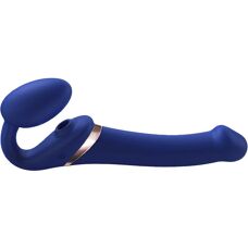 Vibromasseur Multi Orgasm Strap-On-me - Bleu nuit