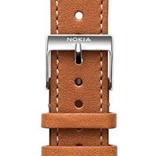 Nokia 4381645 Uhrenarmband aus feinem italienischem Leder