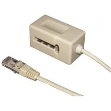 Waytex 39341 Câble Téléphone Beige - Câble Téléphone