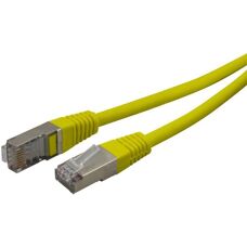 Waytex 33512 - Cat6 FTP - Jaune - 2m - câble réseau