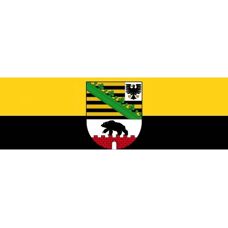 Az Flag Sajonia-Anhalt - País Alemania - Bandera - 150x90cm