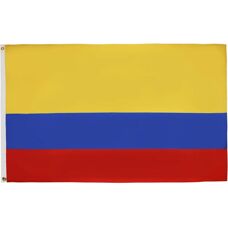 AZ FLAG Colombia Vlag - 250x150cm Polyester, Metaalogen