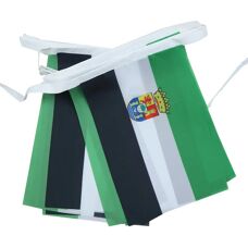 Guirlande Az Flag Extremadura 6m - 20 Drapeaux 21x15cm - Publicité