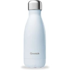 Qwetch Pastell Blau Edelstahl Isolierflasche - 260ml