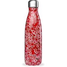 Qwetch Bouteille Isotherme en Inox Rouge - Publicité