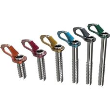 No Name Aero Vite da ghiaccio 19Cm - Ghiaccio Grigio Blu - Vite da ghiaccio