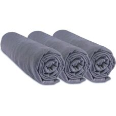 Easy Dort Baumwoll Jersey Spannbettlaken - 70x140cm - Grau