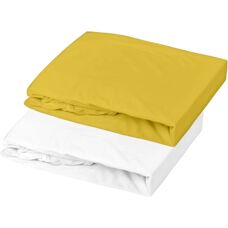 Set Lenzuola per Bebè Domiva Curry - Lenzuolo e Protezione