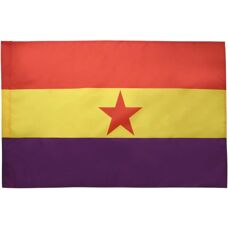 Az Flag Spanische Republik Flagge mit rotem Stern - Flagge