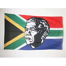Drapeau d'Afrique du Sud Az Flag Mandela 150x90cm - Publicité