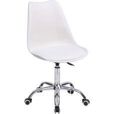 Sedia da ufficio Happy Garden CHA07W - Regolabile, Bianca - Arredamento ufficio