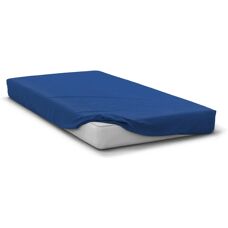 HOME LINGE PASSION HP71767 Blue Double Fitted Bottom Sheet