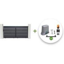 Casanoov - Schiebetor-Kit 3m Vogel 300x140cm + Motor C600