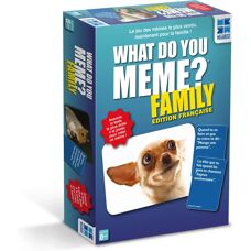 MEGABLEU Quoi De Tu Meme ? Jeu de Cartes Familial - Publicité