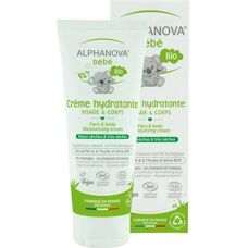 Alphanova Baby Bio Feuchtigkeitscreme für Gesicht & Körper