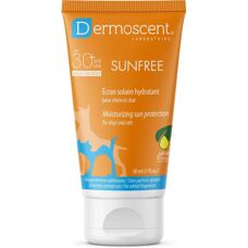 Dermoscent Sunfree Crème Solaire Hydratante SPF 30+ pour Chiens et Chats