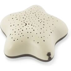 Pabobo PSP02BAT-BOIS Baby Night-Light - Star Projector - Beige