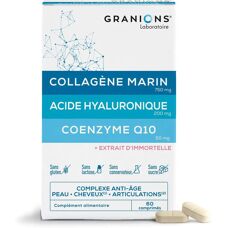 Parasanteonline Granions Collagène Hyaluronique CoQ10 - 60 Comprimés - Publicité