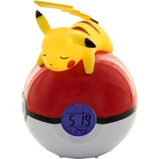 Teknofun Pikachu Wecker - Mehrfarben - Digital - Alarmuhr