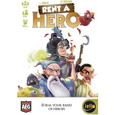 Juego de Mesa Rent a Hero - Estrategia y Engaño - 20-30 min