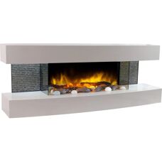 Chemin'Arte CL-146 Cheminée Électrique - Modèle Murale Moderne - Publicité