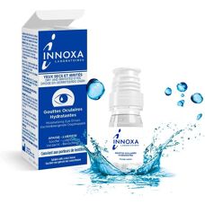 Innoxa Gouttes Hydratantes pour les Yeux - Sans Couleur pour Œils Sensibles