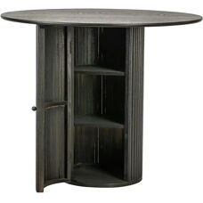 Nordlys Holz Esstisch - Schwarz - 4 Personen - Esstisch