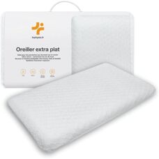 Cuscino a Memoria Ultra Sottile Inphysio - Cover in Bambù
