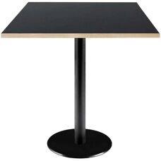Tavolo Rome Nero 70x70cm Restootab - Qualità ristorante
