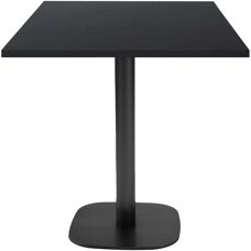 Restootab - Tavolo 70x70cm - rotondo nero - Tavolo