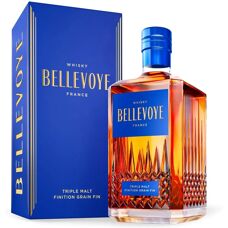 Les Bienheureux Bellevoye Bleu 70cl - Whisky - Publicité