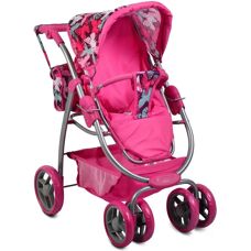 Moni Rosa Puppenbuggy - Puppe, Winterkorb, Verstellbar