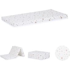 MATELAS PLIABLE CHIPOLINO 60x120 - Blanc/Beige Étoiles - Publicité