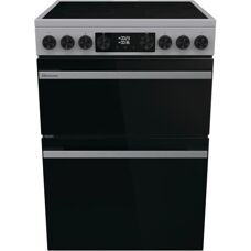 Hisense HDCEC6C20X - Stainless Steel - Freestanding cooker