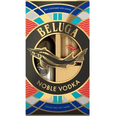 Beluga Noble 40% - 0,7l 40% in Geschenkbox mit Highball