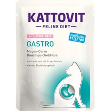 Kattovit 77246 Torrfoder för katter - Lax & Ris - Vuxen