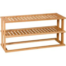Kesper Bambus Küchenregal - Natur, Zwei Ebenen, 55cm