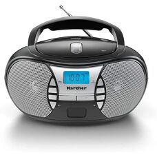 Karcher RR 5025 Tragbares Radio CD - Radio, CD-Player, FM, AUX-In, Schwarz