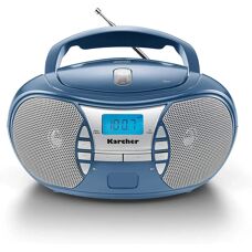 Karcher RR 5025 Blau Tragbares Radio/CD-Player - Tragbarer Radio/CD-Player