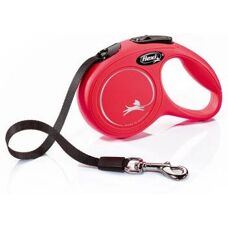 Flexi Classic L 5 m Rode Hondetrekaandeel